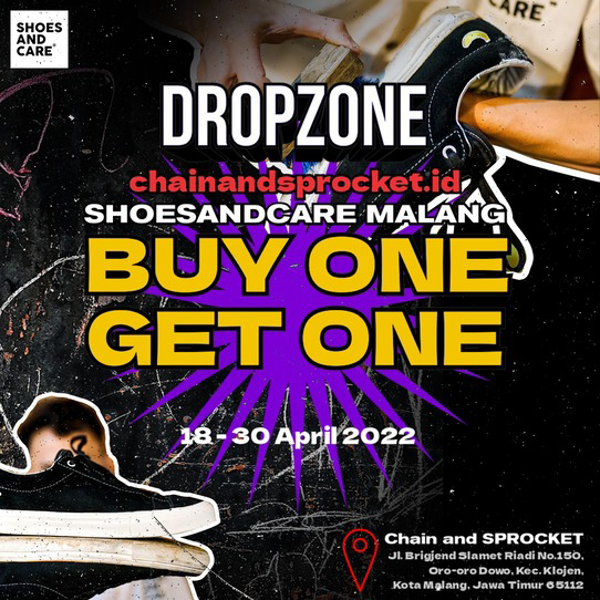 Opening Drop Zone Shoes and Care Malang