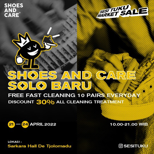 Shoes And Care Solo Baru available on SesiTuku Market Sale