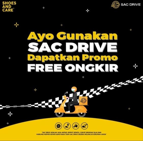 Promo SAC DRIVE Shoes and Care Depok