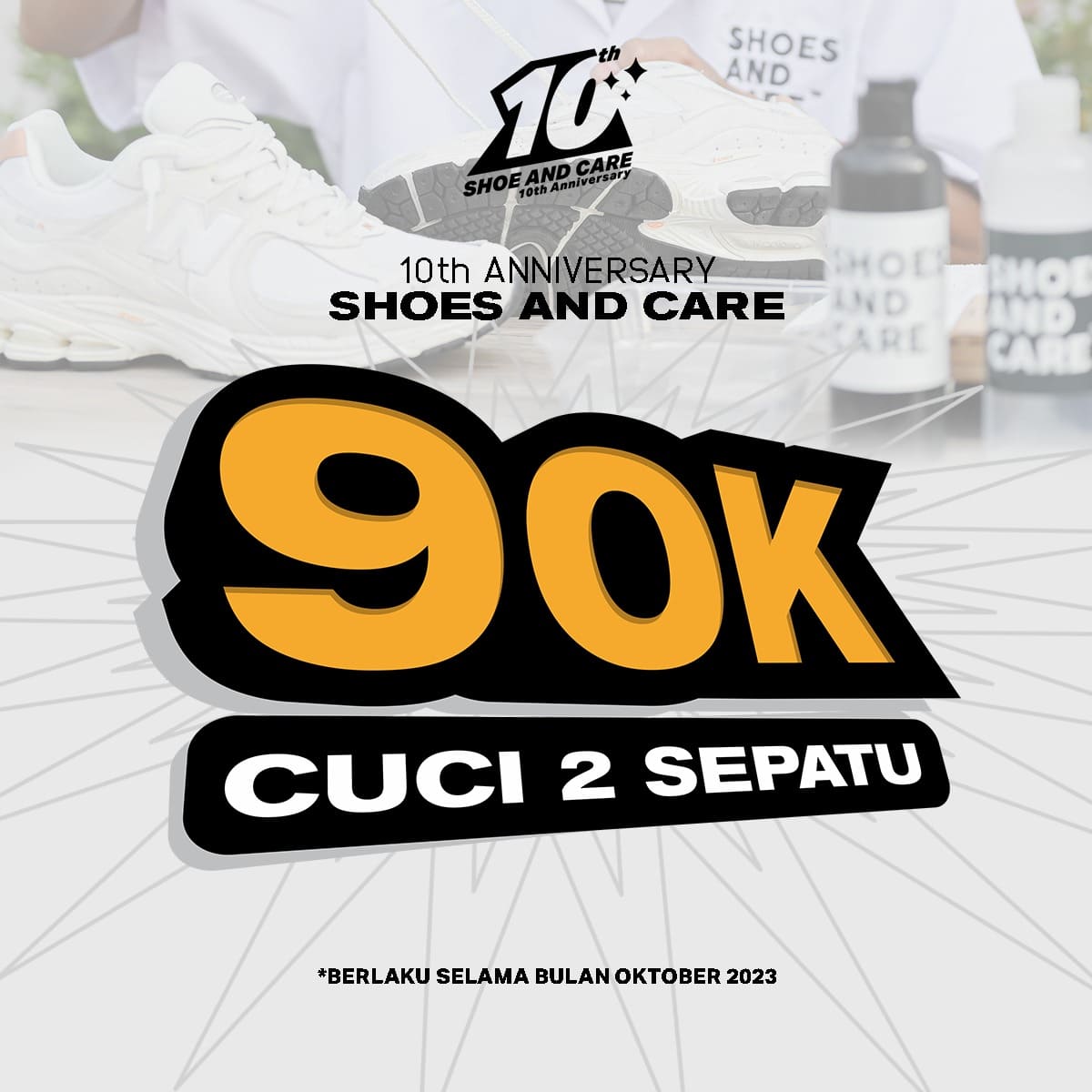 Promo Spesial Shoes and Care ke 10