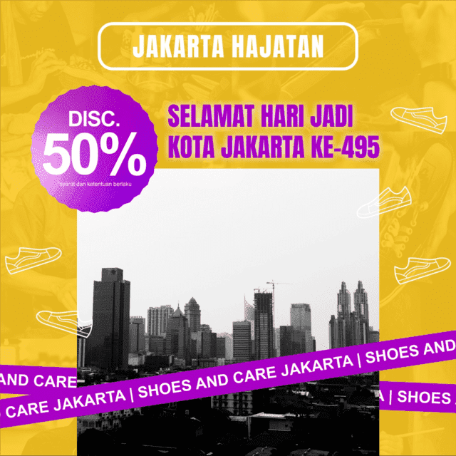Promo Diskon 50% SAC Jakarta